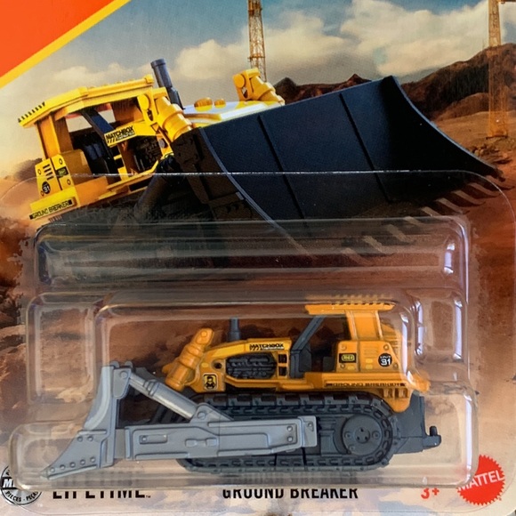 Ground Breaker Matchbox MBX Construction Vehicle 2025 Model MB948 GroundBreaker - Picture 3 of 8